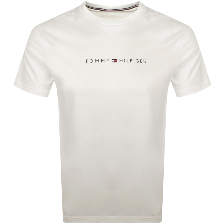 Tommy hilfiger badge t shirt cheap